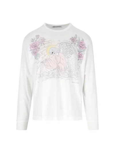 Our Legacy T-shirt Farewell In White
