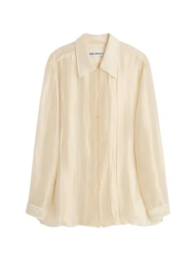 Our Legacy Tuxedo Every Shirt In Neutral