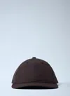 Our Legacy Twill Baseball Cap In Brown