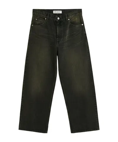Our Legacy Twill Jeans In Black