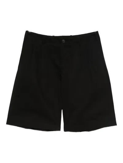 Our Legacy Twill Shorts In Black