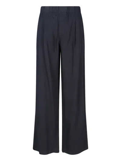Our Legacy Twill Trousers With Horn Buttons In Black