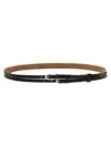 Our Legacy "twin Tongue" Belt In Brown