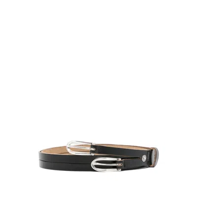 Our Legacy Twin-tongue Belt In Brown