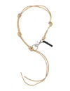 Our Legacy Leather Necklaces