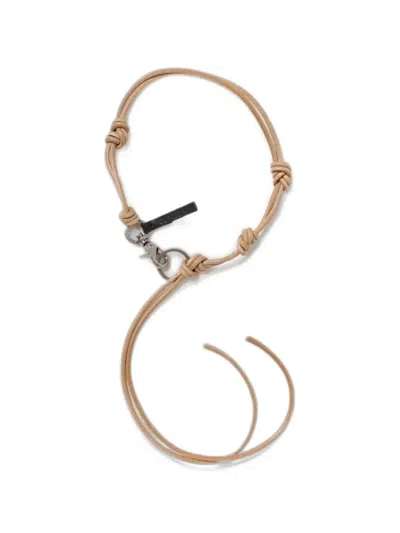 Our Legacy Udon Ladon Necklace In Neutrals
