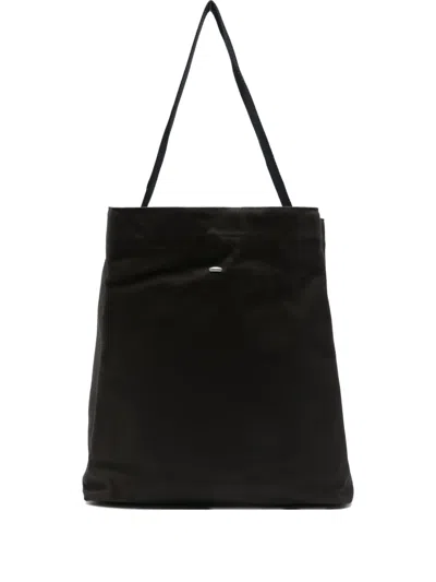 Our Legacy Ultra Towering Canvas Tote Bag In Brown