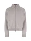 Our Legacy Raglan-sleeve Zip-up Cardigan In Gray