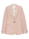 Our Legacy Unconstructed Shinjuku Blazer Clothing In Pink