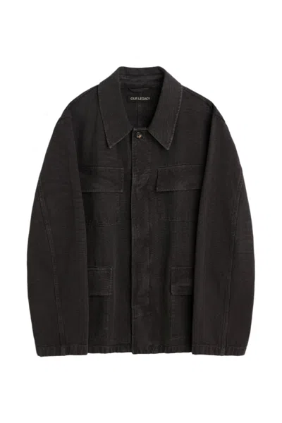 Our Legacy Uniform Jacket In Black