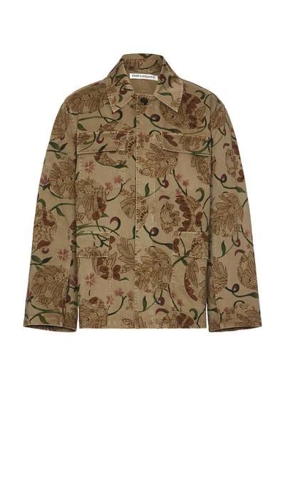 Our Legacy Uniform Jacket In Spotting Rose