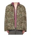 Our Legacy Khaki Uniform Jacket In Gray