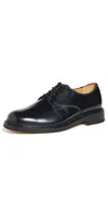 Our Legacy Uniform Parade Leather Derby Shoes In Black Leather