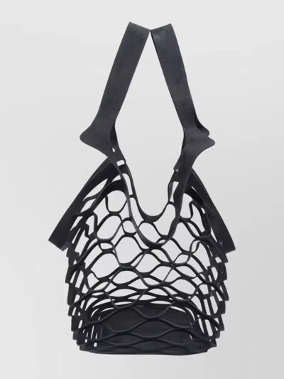 Our Legacy Unique Shape Shoulder Bag With Dual Handles