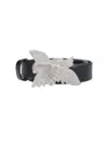 Our Legacy Timeless Leather Belt In Black