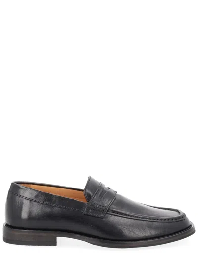 Our Legacy Unisex Leather Loafers - Ss26 Collection In Black