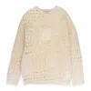 Our Legacy V-neck Crochet In Neutral