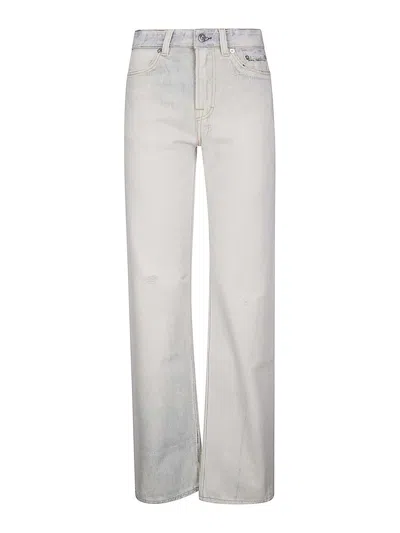 Our Legacy Vaqueros Rectos - Azul In White