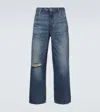Our Legacy Vast Cut High-rise Wide-leg Jeans In Blue
