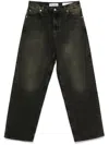 Our Legacy Straight Trousers With Belt Loops And Five-pocket Design In Black