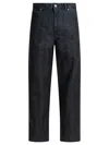 Our Legacy Straight Leg Denim Trousers Pockets In Black