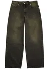 Our Legacy Straight Trousers With Belt Loops And Five-pocket Design In Black