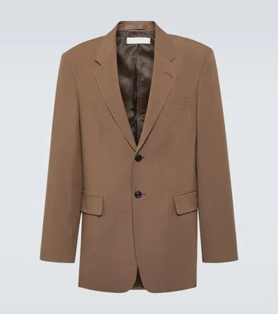 Our Legacy Vienna Single-breasted Blazer In Brown