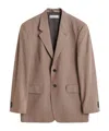 Our Legacy Vienna Single-breasted Blazer In Brown