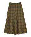 Our Legacy Vilnius Low Twist Check In Green