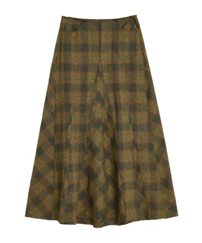 Our Legacy Vilnius Low Twist Check In Green