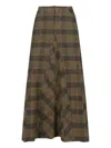 Our Legacy Vilnius Maxi Skirt In Brown
