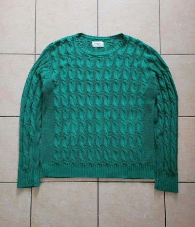 Pre-owned Our Legacy Vintage  1980-81 Knited Sweater Relaxed Fit In Green