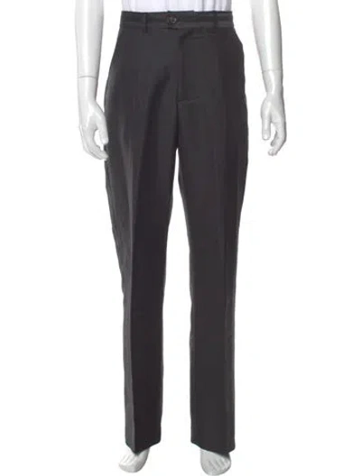 Pre-owned Our Legacy Virgin Wool Dress Pants In Gray