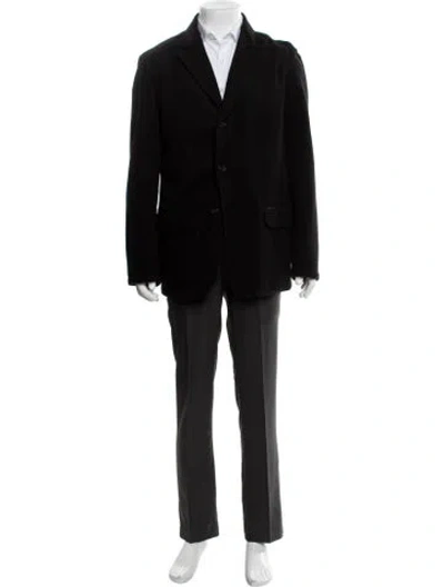 Pre-owned Our Legacy Virgin Wool Jacket In Black