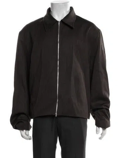 Pre-owned Our Legacy Virgin Wool Jacket In Brown