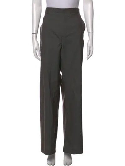 Pre-owned Our Legacy Virgin Wool Wide Leg Pants In Grey