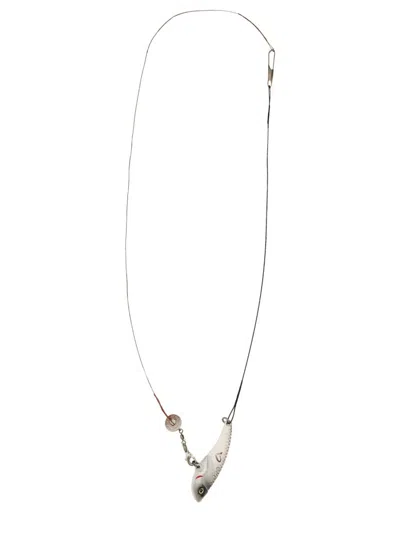 Our Legacy Vobbler Necklace In Silver