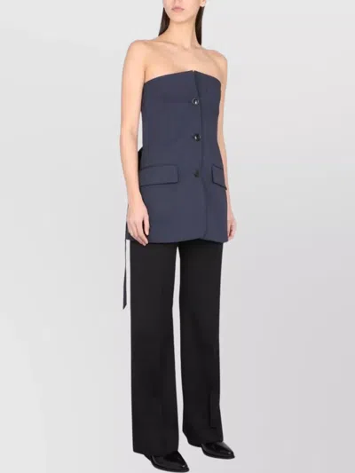 Our Legacy Waist Belted Button Front Flap Pockets