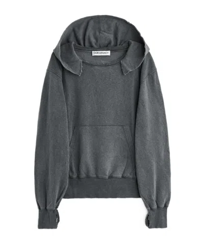 Our Legacy Washed Black Rogue Loopback In Gray