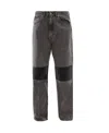 Our Legacy Washed High-waisted Jeans In Black