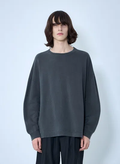 Our Legacy Washed Oversized Sweatshirt In Gold