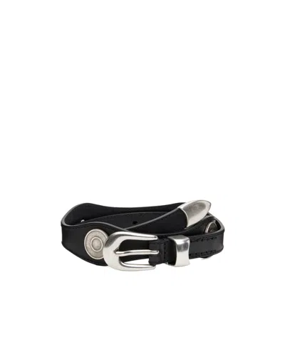 Our Legacy Wave Belt In Black