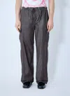 Our Legacy Men Way Coated Pants In Gray