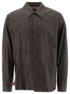 Our Legacy Long-sleeved Shirt In Silk-blend