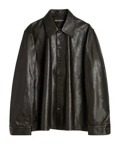 Our Legacy Welding Shirt In Black