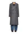 Our Legacy Gray Whale Coat In Black