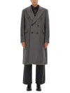 Our Legacy Gray Whale Coat In Grey