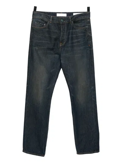 Our Legacy Whiskering-effect Jeans In Blue