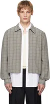 Our Legacy Zippered Shirt In Bard Of Wales Rustic