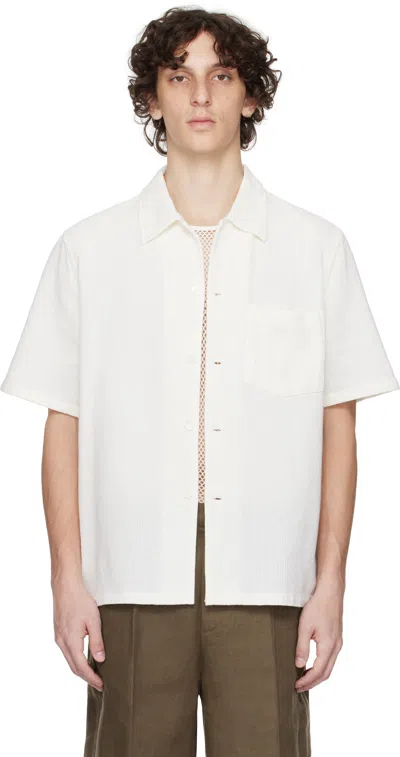 Our Legacy White Box Shortsleeve Shirt